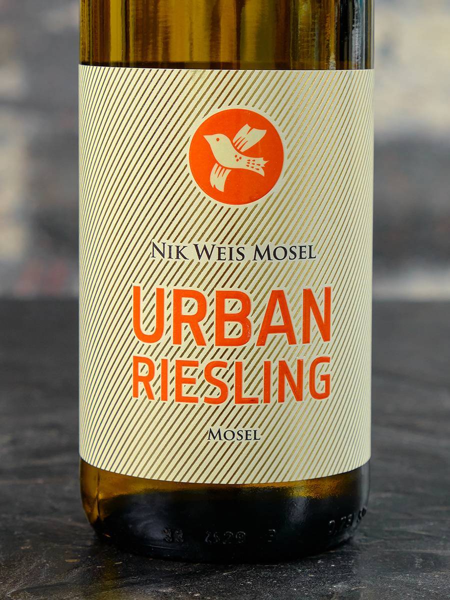 Этикетка Nik Weis Urban Riesling