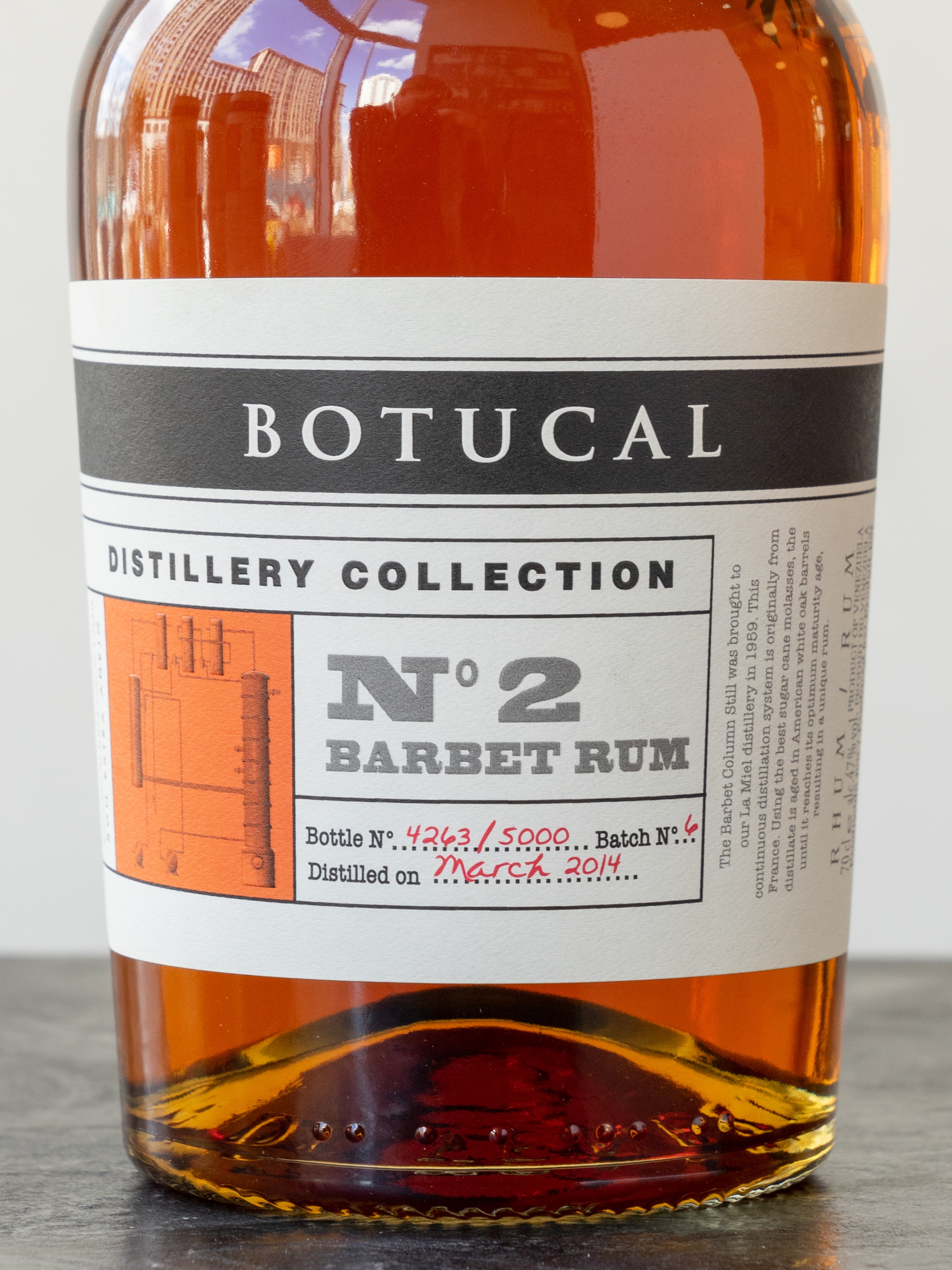 Ром Botucal Diplomatico Distillery Collection №2 Barbet / Ботукал №2 Барбет Коллекшн Дистиллерии 4 года