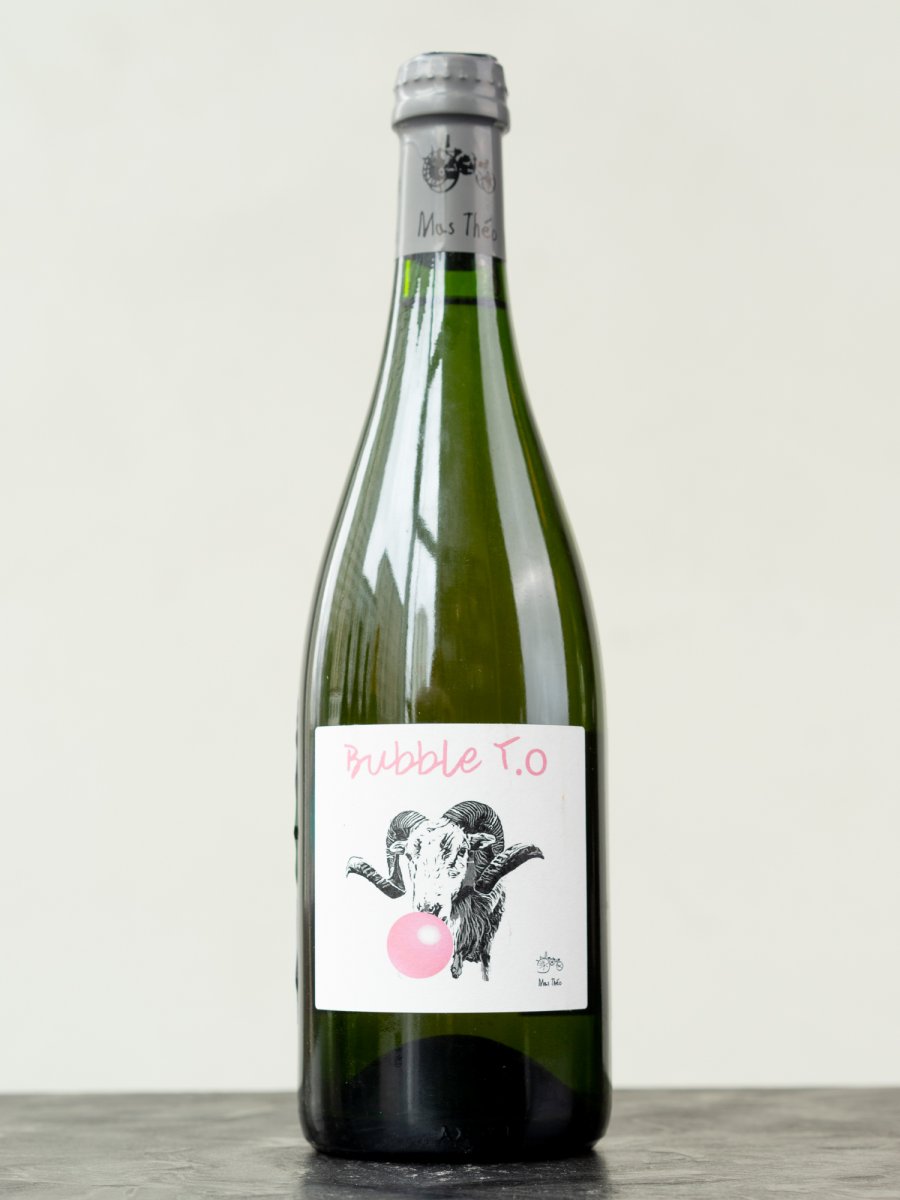 Игристое вино Mas Theo Bubble T.O Brut купить в винном ресторане Остерия - лучшая цена Игристое вино Mas Theo Bubble T.O Brut / Бабл Т.О Брют