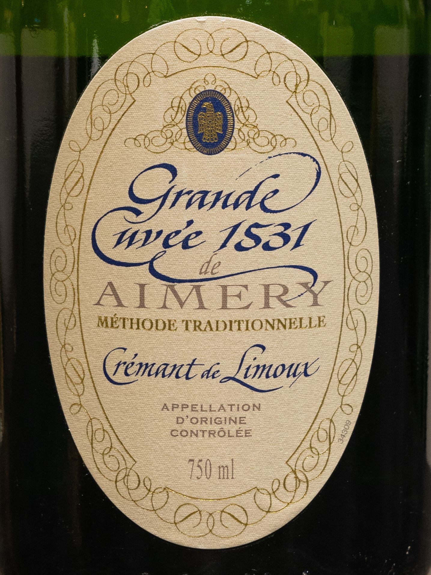 Этикетка Grande Cuvee 1531 de Aimery Cremant de Limoux Blanc