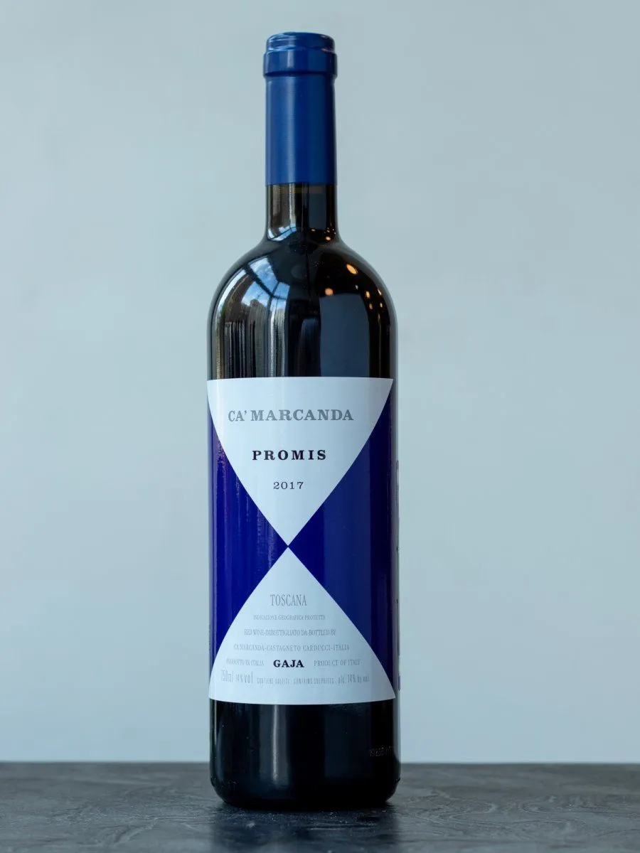 Купить вино Gaja Promis Ca Marcanda в винном ресторане Остерия Амичи цена Вино Gaja Promis Ca Marcanda / Ка Промис Марканда