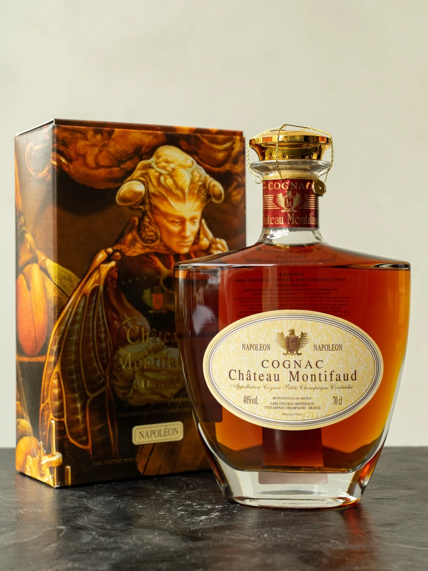 Коньяк Chateau de Montifaud Napoleon Clemence Fine Petite Champagne купить в винном ресторане Остерия Амичи - лучшая цена Коньяк Chateau de Montifaud Napoleon Clemence Fine Petite Champagne / Шато Де Монтифо Наполеон Пти Шампань