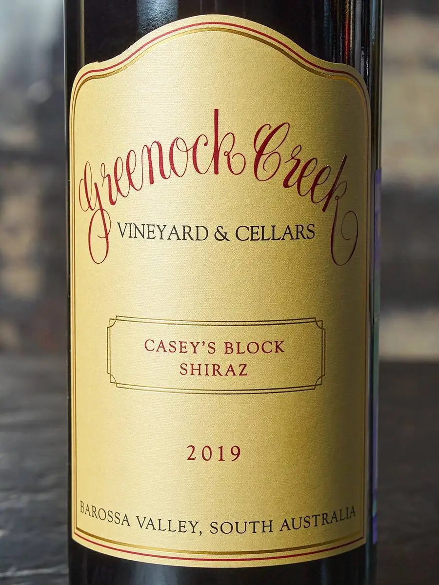 Вино Greenock Creek Casey's Block Shiraz / Шираз Баросса Кейсис Блок Гринрок Крик