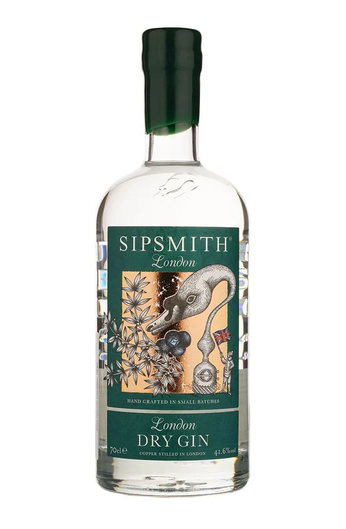 Gin Sipsmith London Dry 700 мл лучшая цена в ресторане Амичи Мосфильмовская 88 Джин Sipsmith London Dry Gin / Сипсмит Лондон Драй