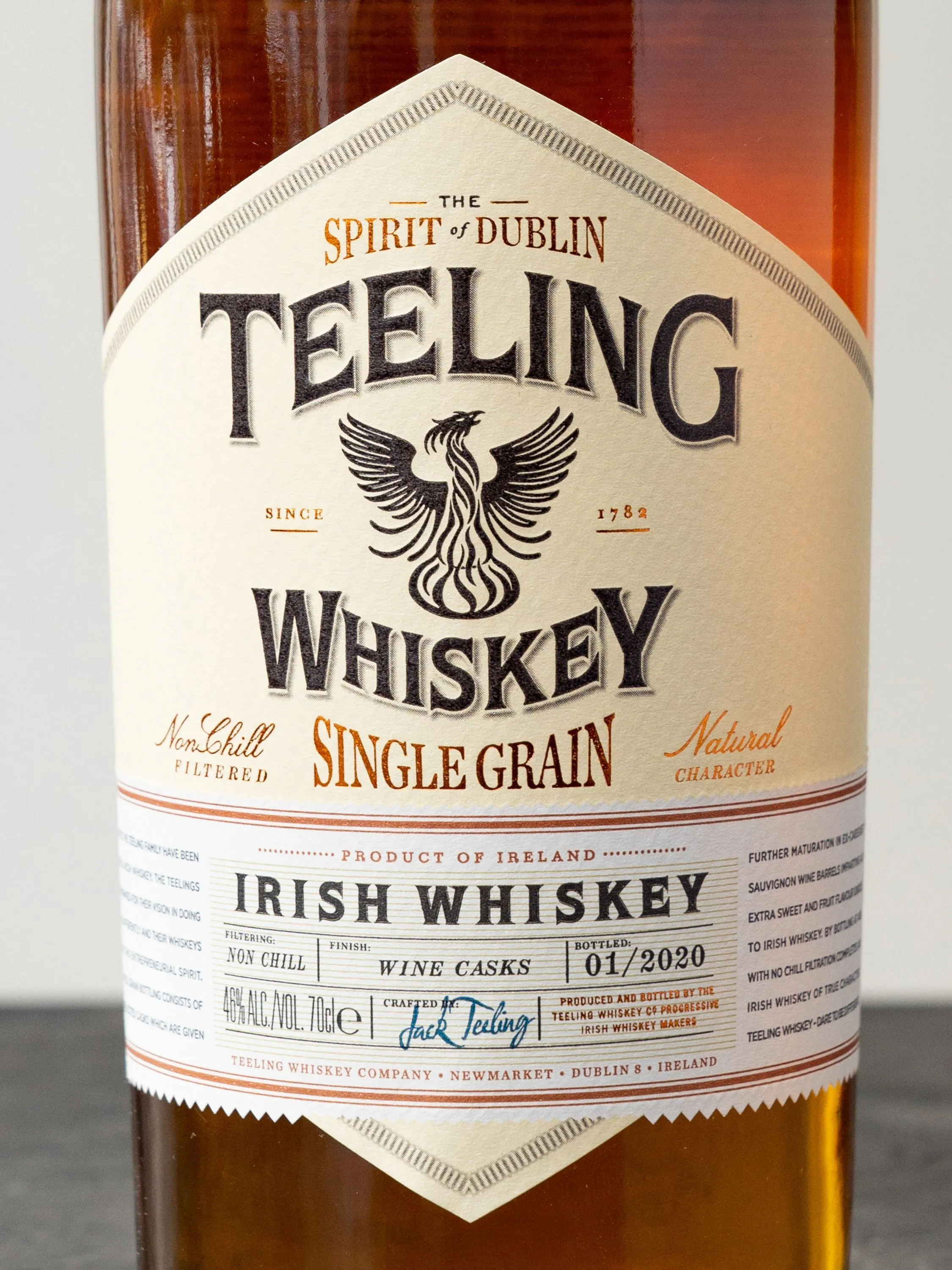 Виски Teeling Single Grain  /  Тилинг Сингл Грейн