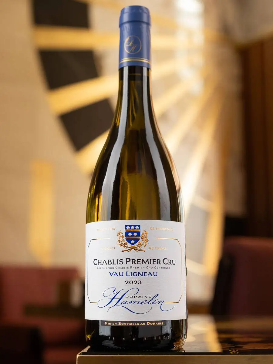 Вино Chablis Premier Cru Domaine Hamelin купить в винном ресторане Остерия - лучшая цена Вино Chablis Premier Cru Domaine Hamelin / Шабли Премьер Крю Во Линье Домен Амелин