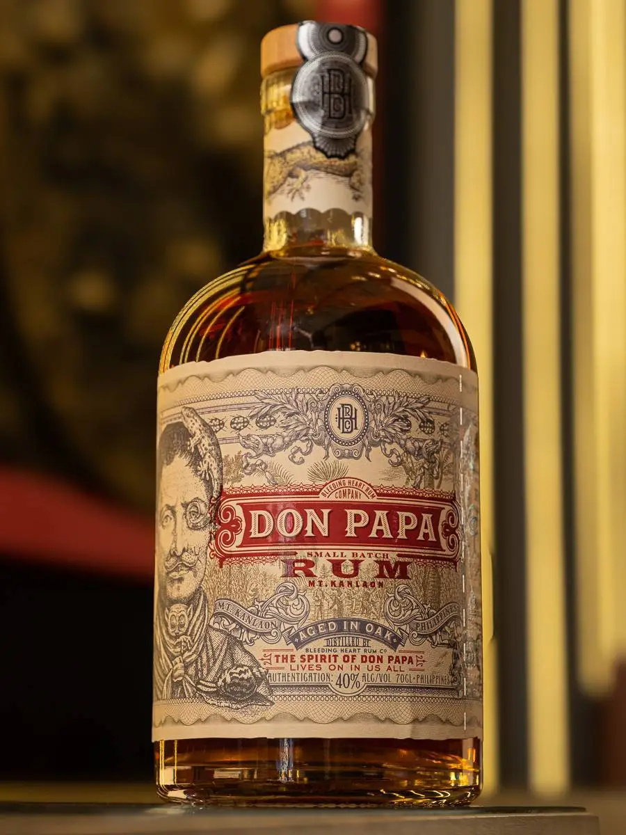 Ром Don Papa лучшая цена в итальянском ресторане Остерия Амичи Ром Don Papa / Дон Папа