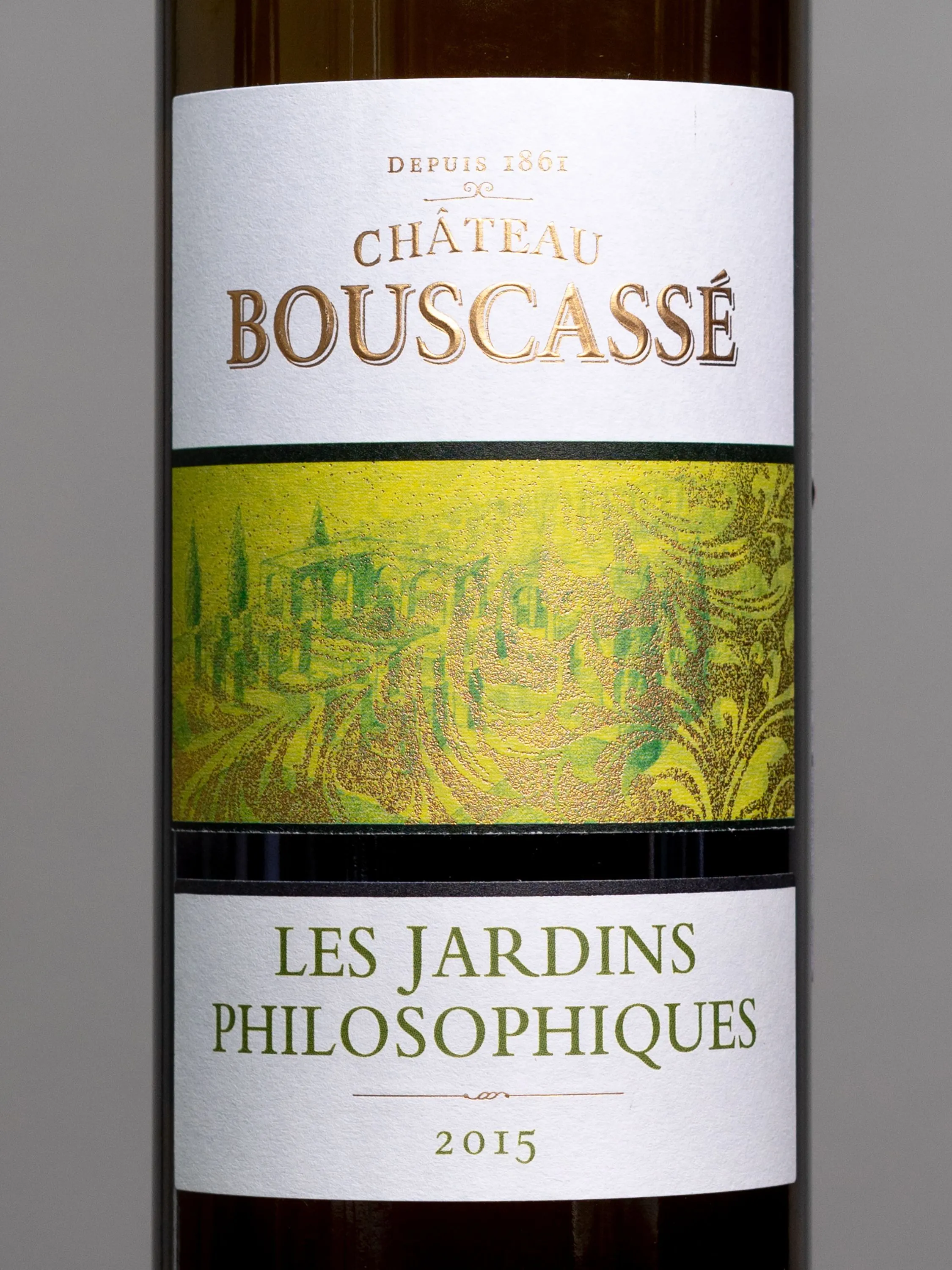 Купить вино Chateau Bouscasse Les Jardins Philosophiques в винном ресторане Остерия цена Вино Chateau Bouscasse Les Jardins Philosophiques / Шато Бускассе Ле Жардан Философик