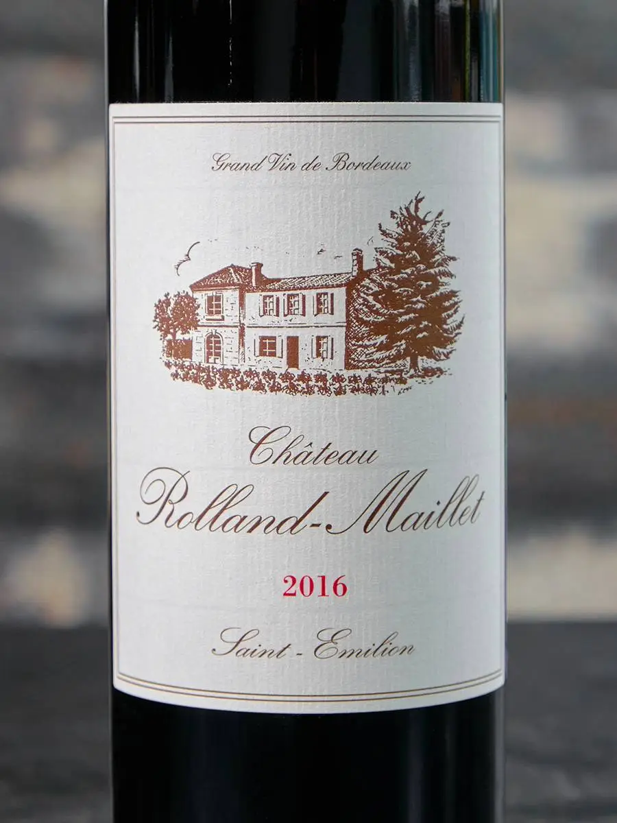 Этикетка Chateau Rolland-Maillet 2016