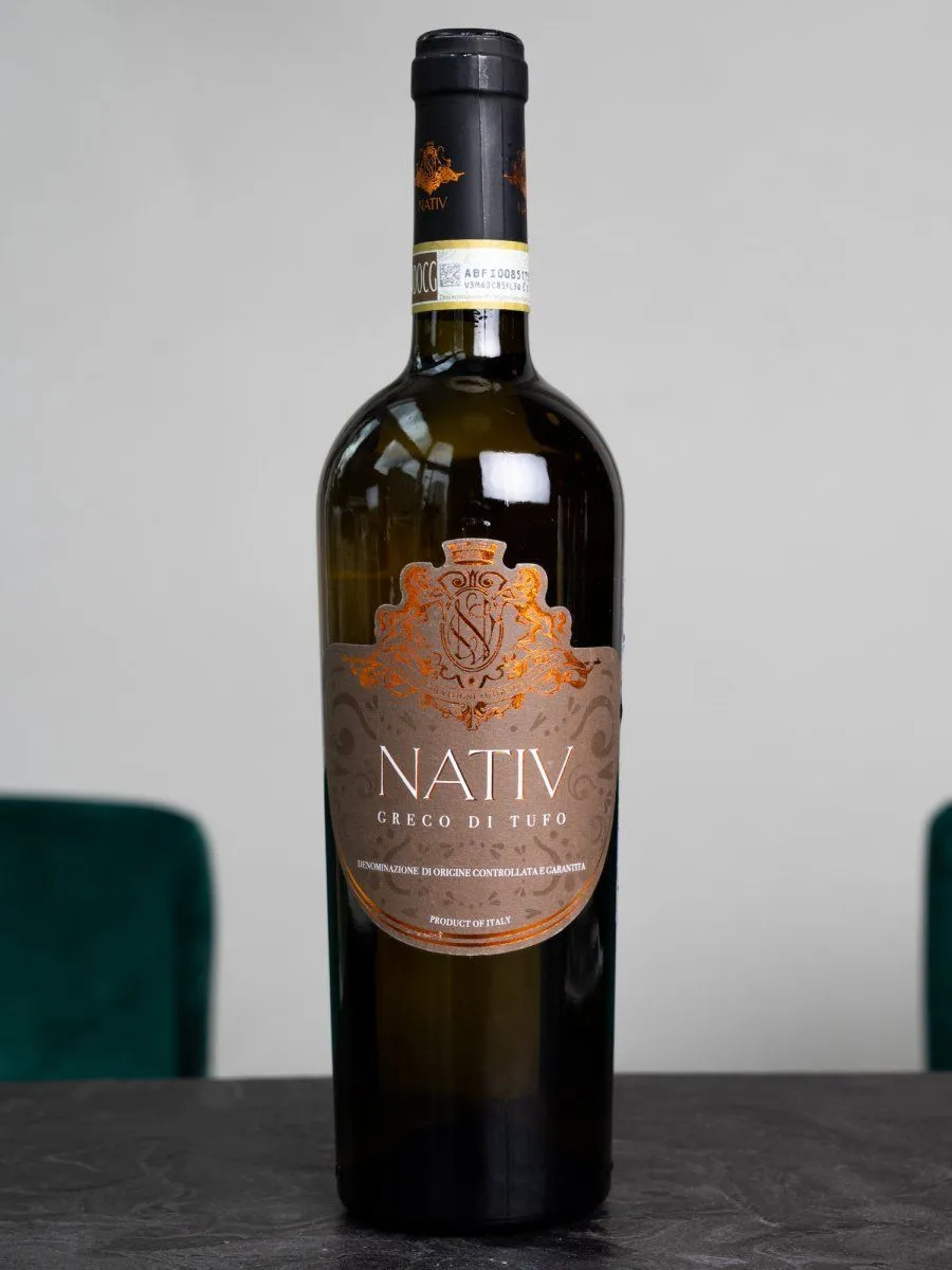 Вино Nativ Greco di Tufo / Натив Греко Ди Туффо