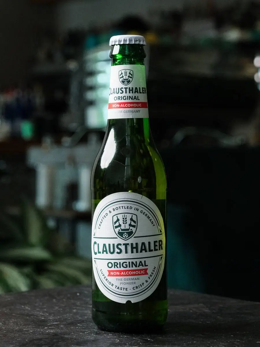 Пиво Clausthaler Original Non-Alcoholic / Пиво Клаусталер б/а купить в винном ресторане Osteria Amici - цена Пиво Clausthaler Original Non-Alcoholic / Пиво Клаусталер б/а