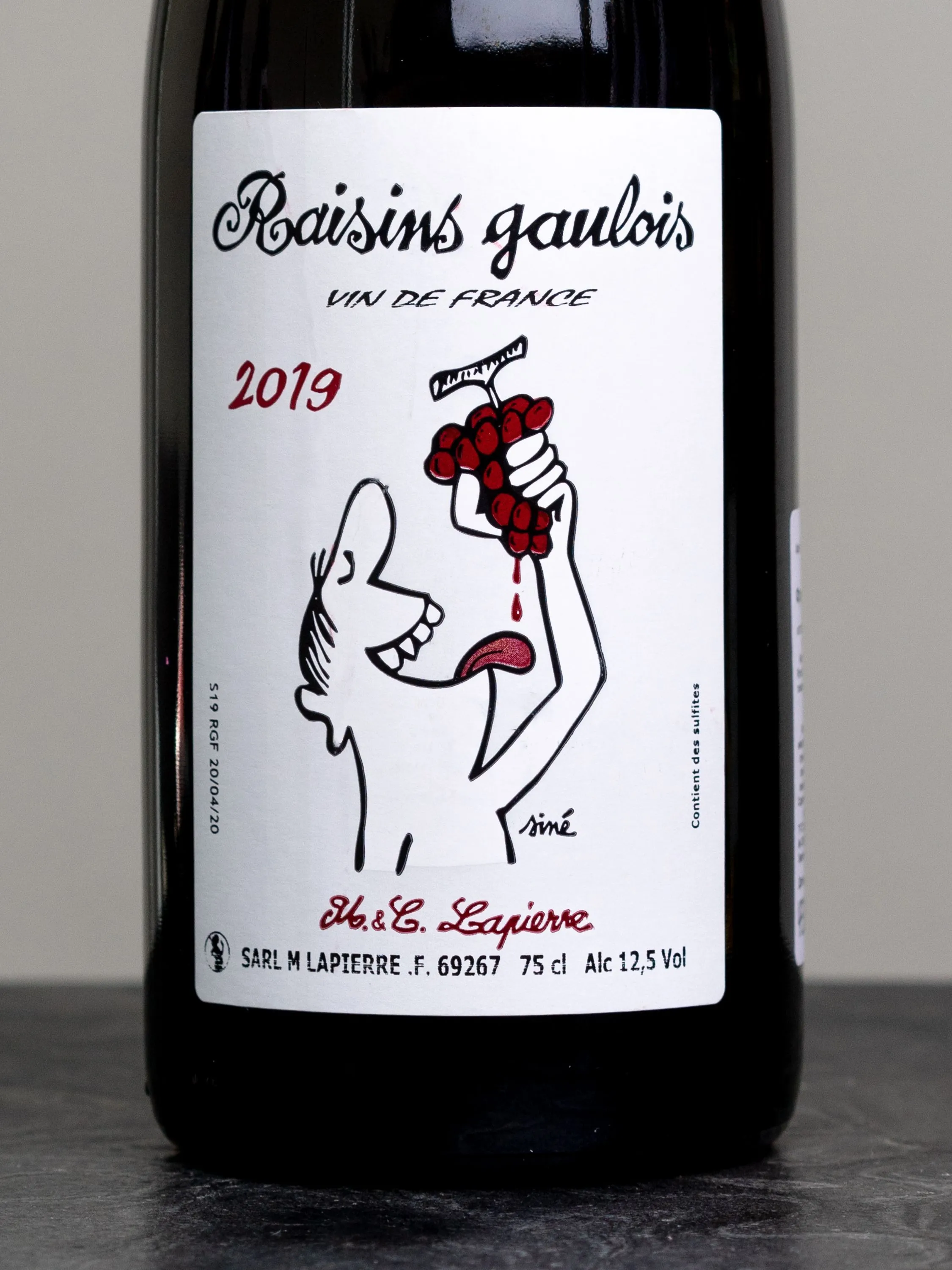 Купить вино Marcel Lapierre Raisins Gaulois в винном ресторане Остерия цена Вино Marcel Lapierre Raisins Gaulois / Марсель Лапьер Резан Голуа