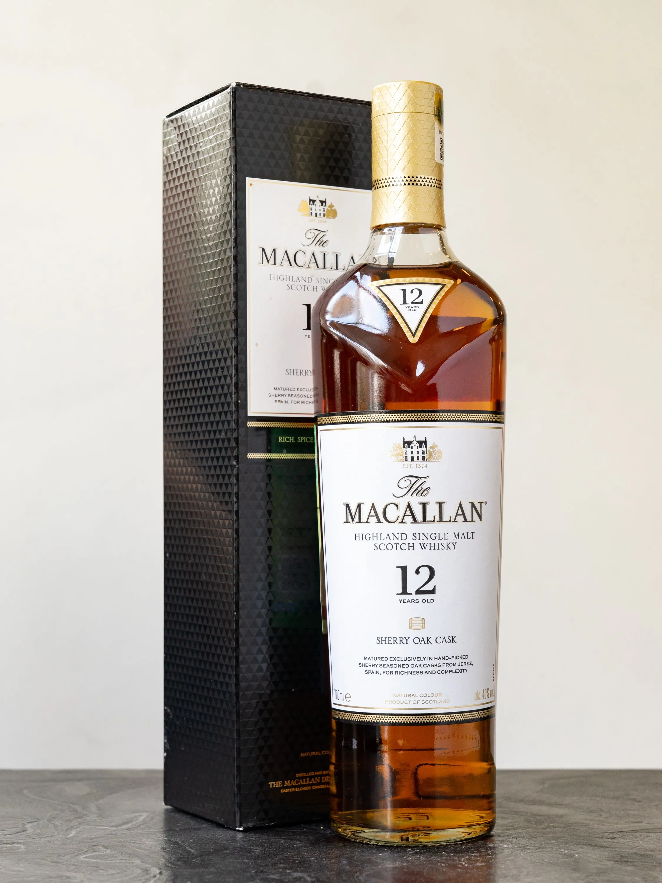 Виски Macallan Sherry Oak 12 y.o. /  Макаллан Шерри Оак  12 лет