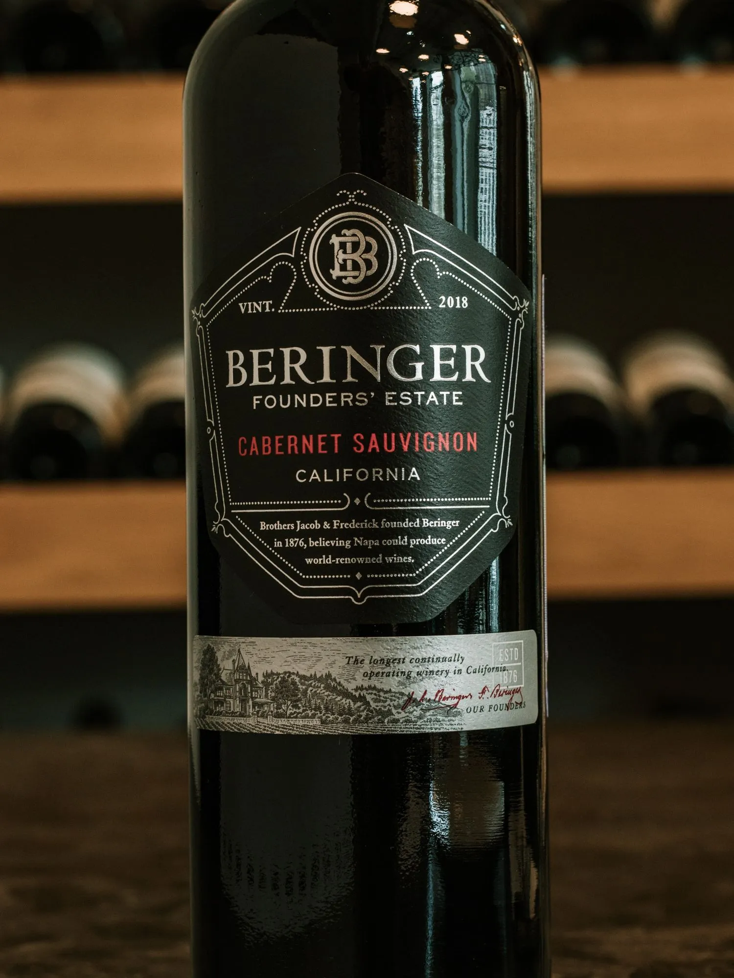 Вино Beringer Founder’s Estate Cabernet Sauvignon / Беринжер Фаундер’с Эстейт Каберне Совиньон