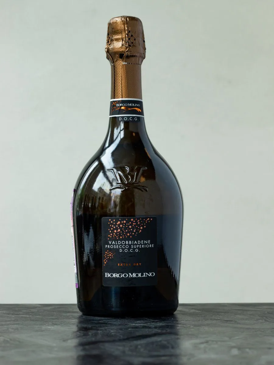 Игристое вино Borgo Molino Valdobbiadene Prosecco Superiore Extra Dry /  Борго Молино Вальдоббьядене Просекко Супериоре Экстра Драй