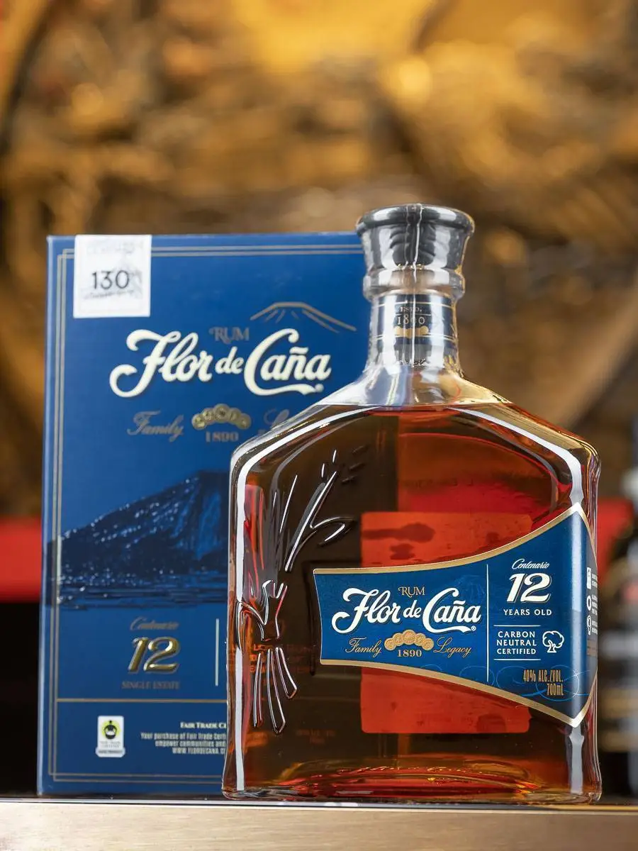 Ром Flor de Cana Centenario 12 y.o. / Флор де Канья Сенеунарио 12 лет
