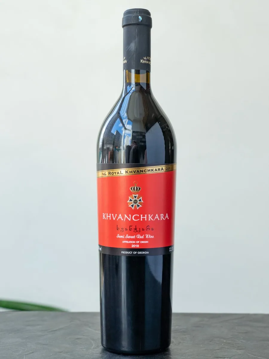 Вино Khvanchkara Royal Khvanchkara купить в винном ресторане Остерия - лучшая цена Вино Khvanchkara Royal Khvanchkara / Хванчкара Ройял Хванчкара