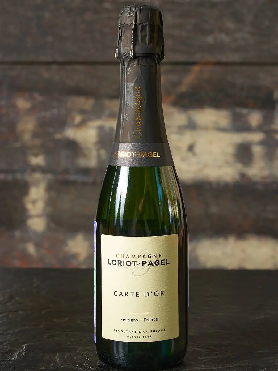 Шампанское Loriot-Pagel Carte d'Or Extra Brut 0,375 л купить в винном ресторане Остерия - лучшая цена Шампанское Loriot-Pagel Carte d'Or Extra Brut / Лорио-Пажель Карт д`Ор