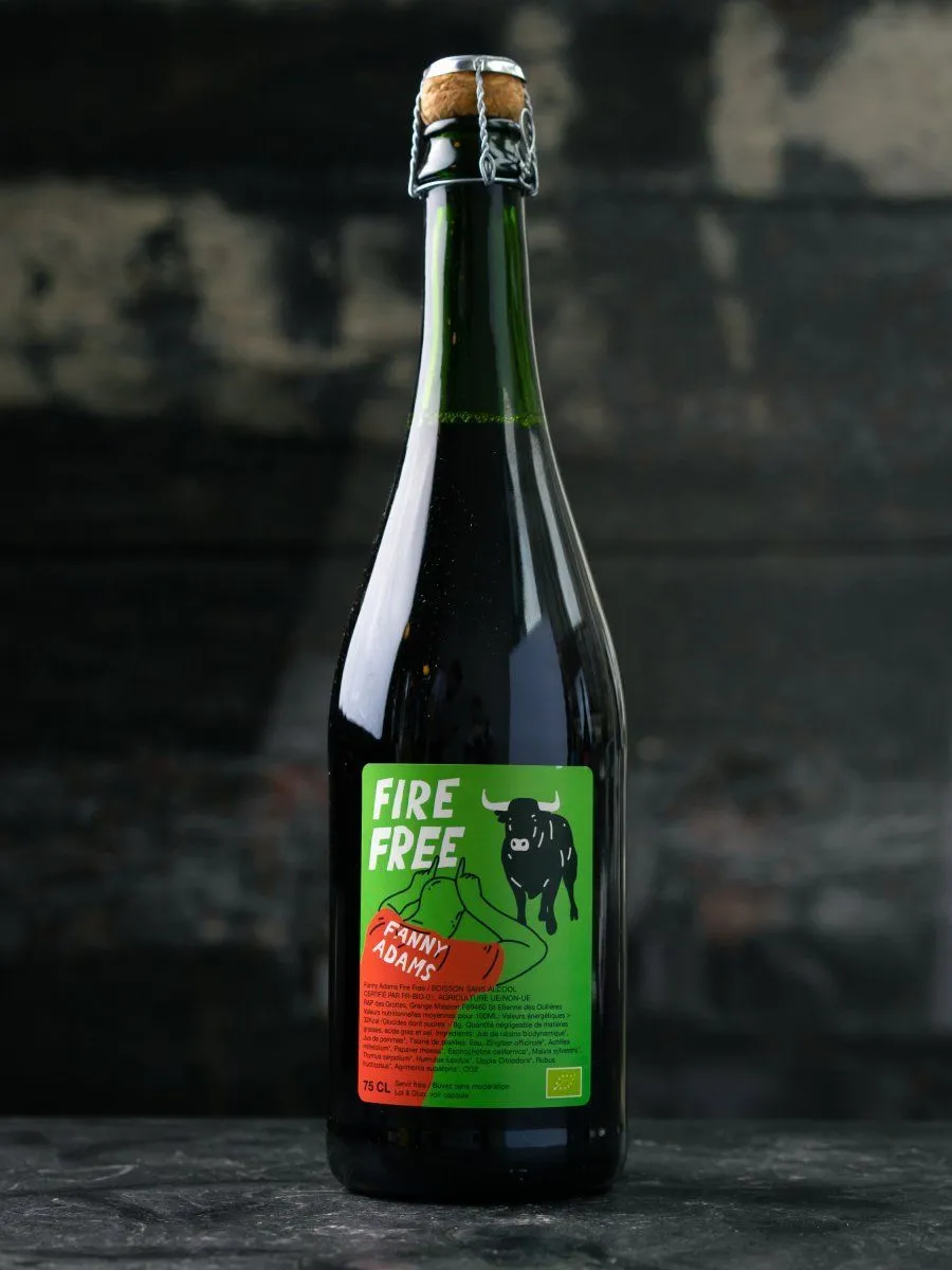 Вино Fanny Adams Fire Free купить в ресторане Остерия Амичи - лучшая цена Игристое вино Fanny Adams Fire Free / Фанни Адамс Файе Фри