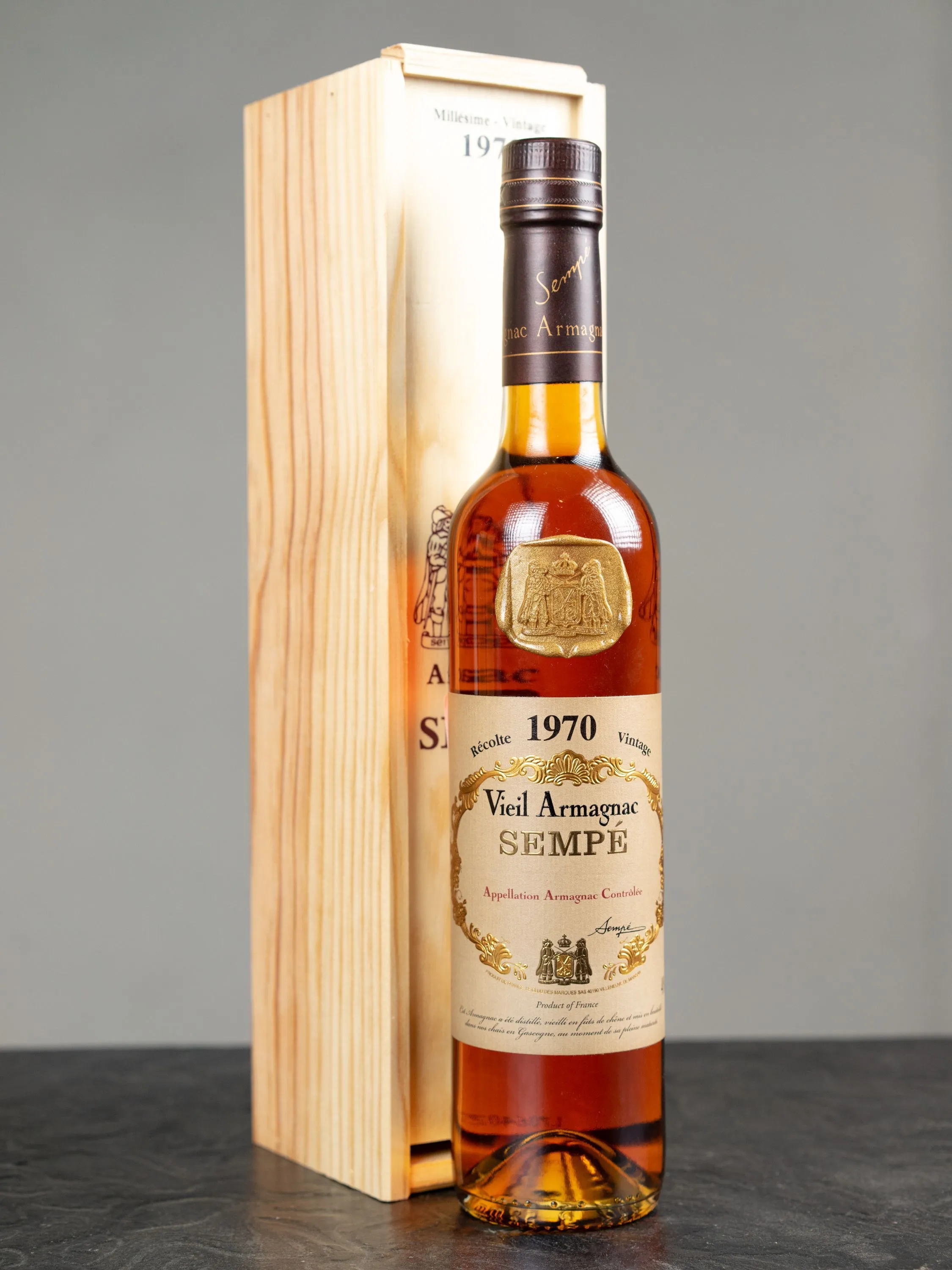 Арманьяк Armagnac Sempe Vieil 1970 купить в ресторане Остерия Амичи - лучшая цена Арманьяк Armagnac Sempe Vieil 1970 / Семпэ Вьей 1970
