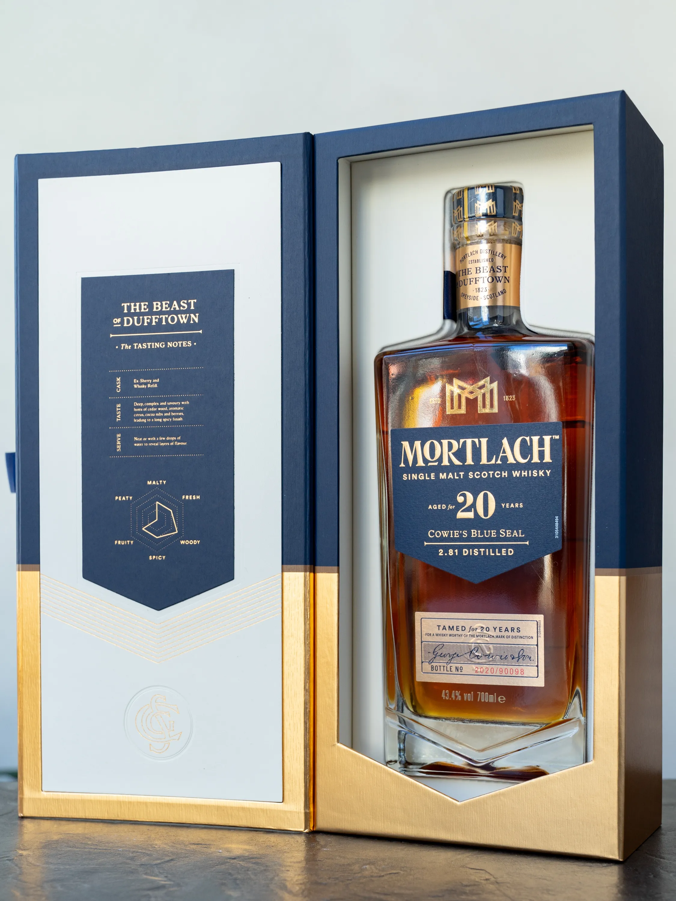 В подарочной упаковке Mortlach 20 Years Old