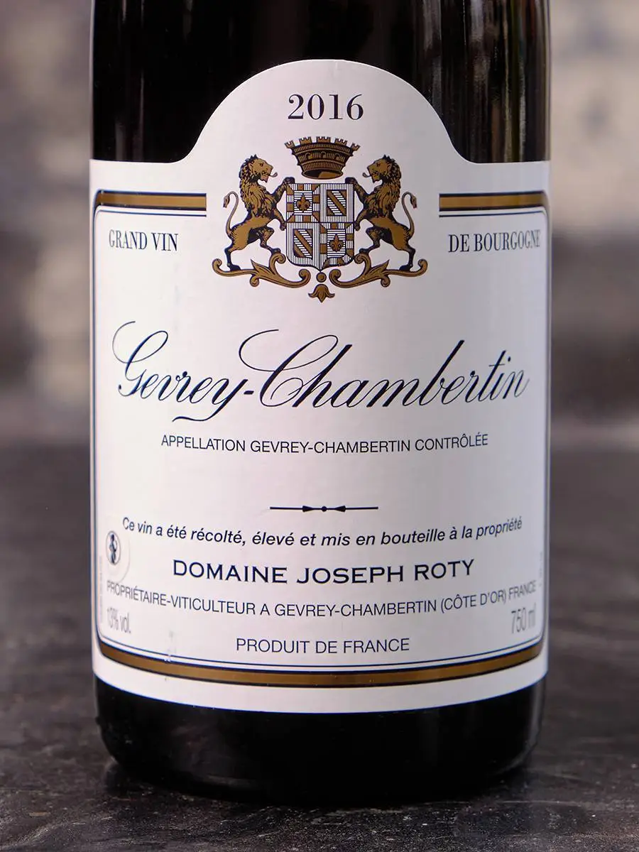Вино Domaine Joseph Roty Gevrey-Chambertin 2016 купить в винном ресторане Остерия - лучшая цена Вино Domaine Joseph Roty Gevrey-Chambertin 2016 / Домен Жозеф Роти Жевре-Шамбертен