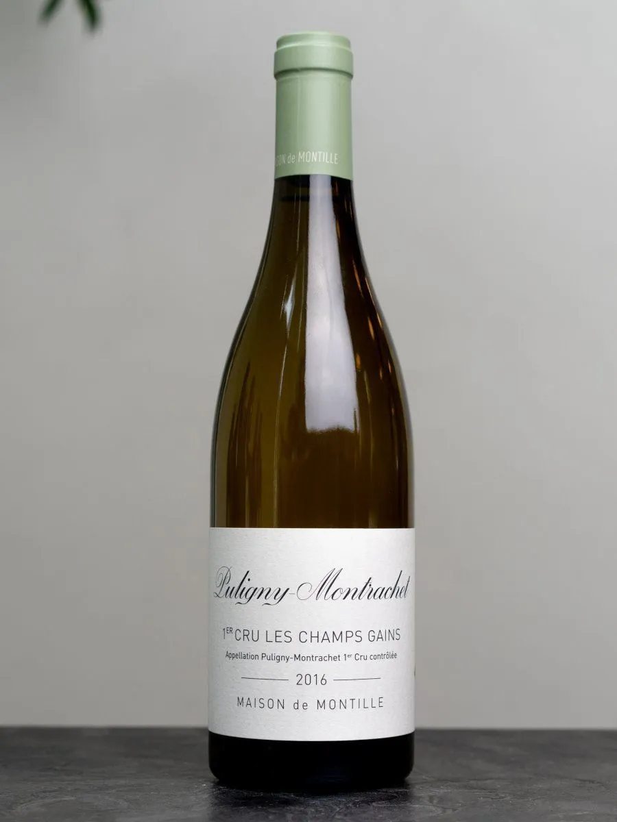 Вино Maison de Montille Puligny-Montrachet Premier Cru Les Champs Gain / Мезон де Монтий Пюлиньи-Монраше Премье Крю Ле Шам Ген