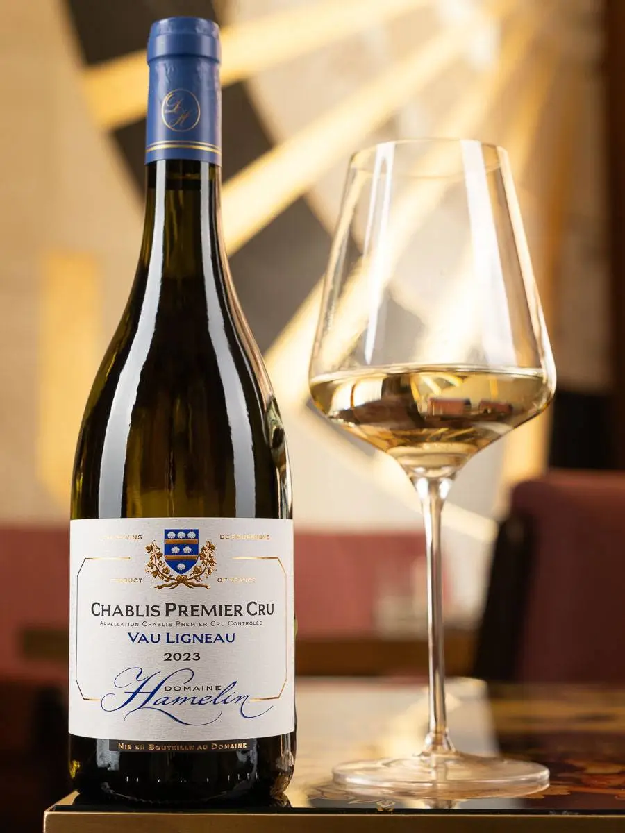 Вино Chablis Premier Cru Domaine Hamelin купить в винном ресторане Остерия - лучшая цена Вино Chablis Premier Cru Domaine Hamelin / Шабли Премьер Крю Во Линье Домен Амелин