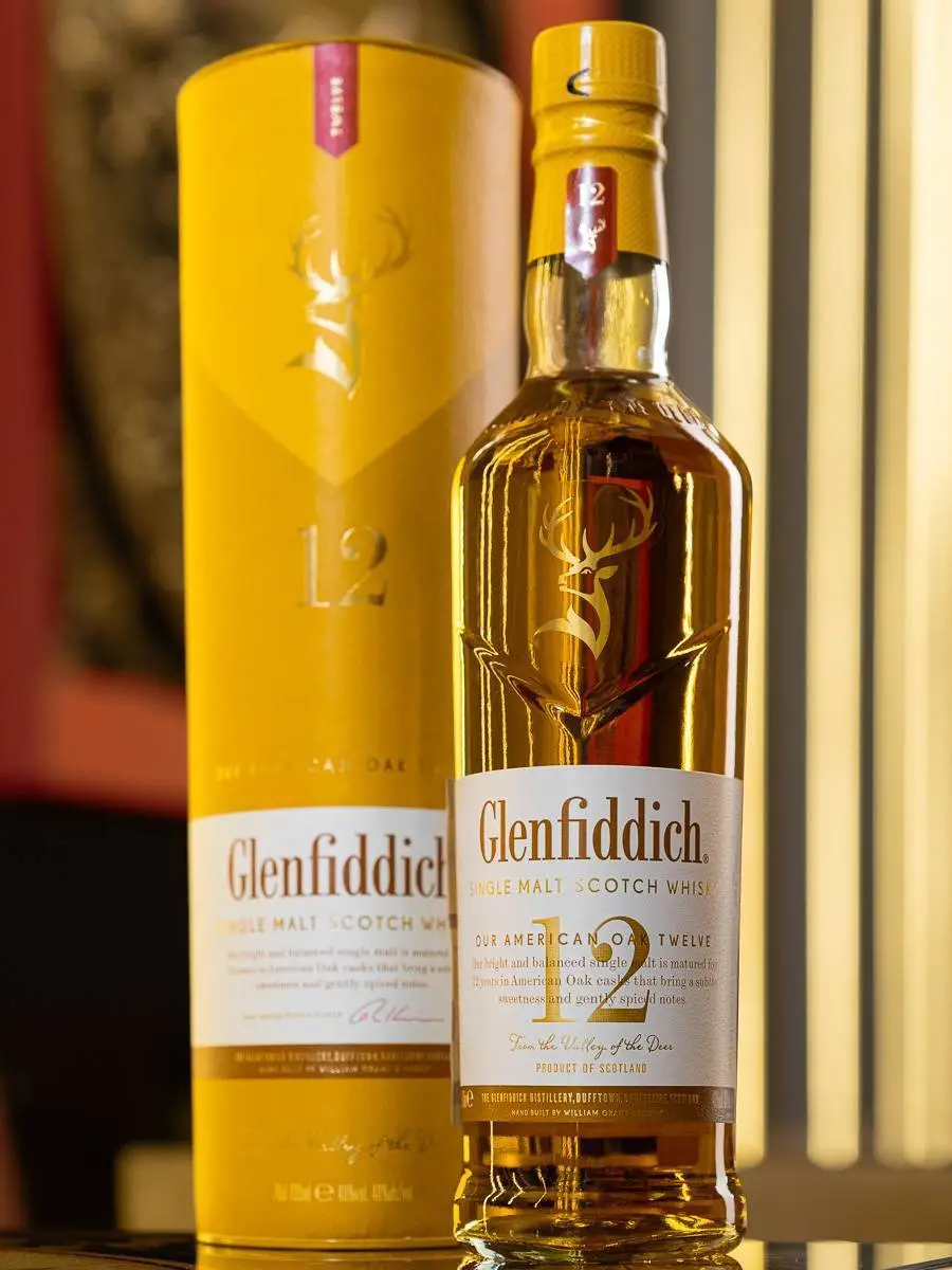 Виски Glenfiddich American Oak 12 Years Old / Гленфиддик Американский дуб 12 лет