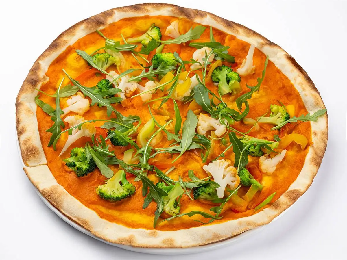 Пицца с овощами