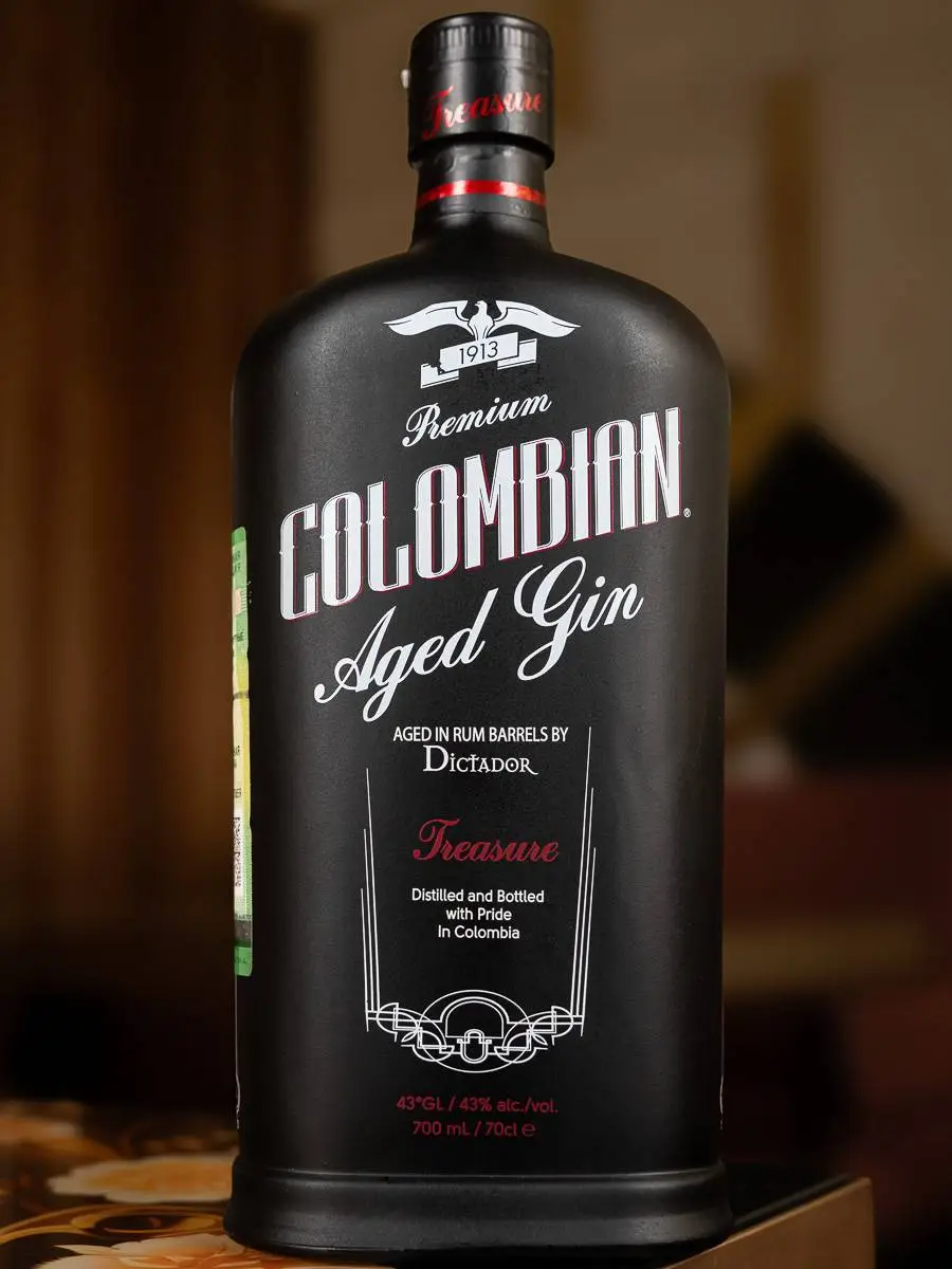 Джин Gin Colombian Treasure купить в винном ресторане Остерия - лучшая цена Джин Gin Colombian Treasure / Коломбиан Треже