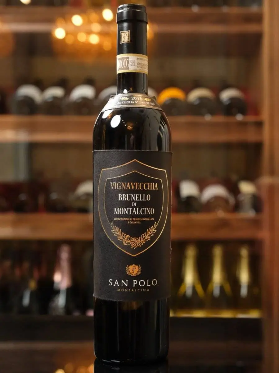 Вино San Polo Brunello di Montalcino Vinavecchia DOCG 2016 купить в винном ресторане Остерия - лучшая цена Вино San Polo Brunello di Montalcino Vinavecchia DOCG 2016 / Сан Поло Брунелло ди Монтальчино Виньявеккья