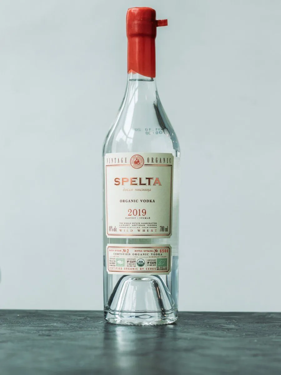 Купить водку Спельта в ресторане Остерия Амичи цена Водка Spelta / Спельта