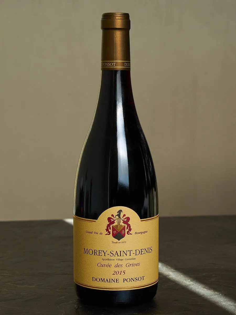 Вино Domaine Ponsot Morey-Saint-Denis Cuvee des Grives 2015 купить в винном ресторане Остерия - лучшая цена Вино Domaine Ponsot Morey-Saint-Denis Cuvee des Grives 2015 / Море-Сен-Дени Домэн Понсо Кюве де Грив
