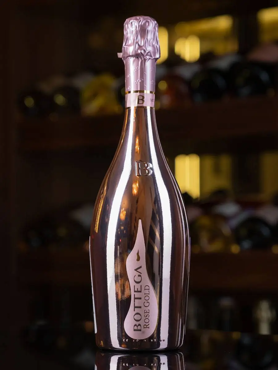 Игристое вино Bottega Rose Gold Brut / Боттега Розе Голд Брют