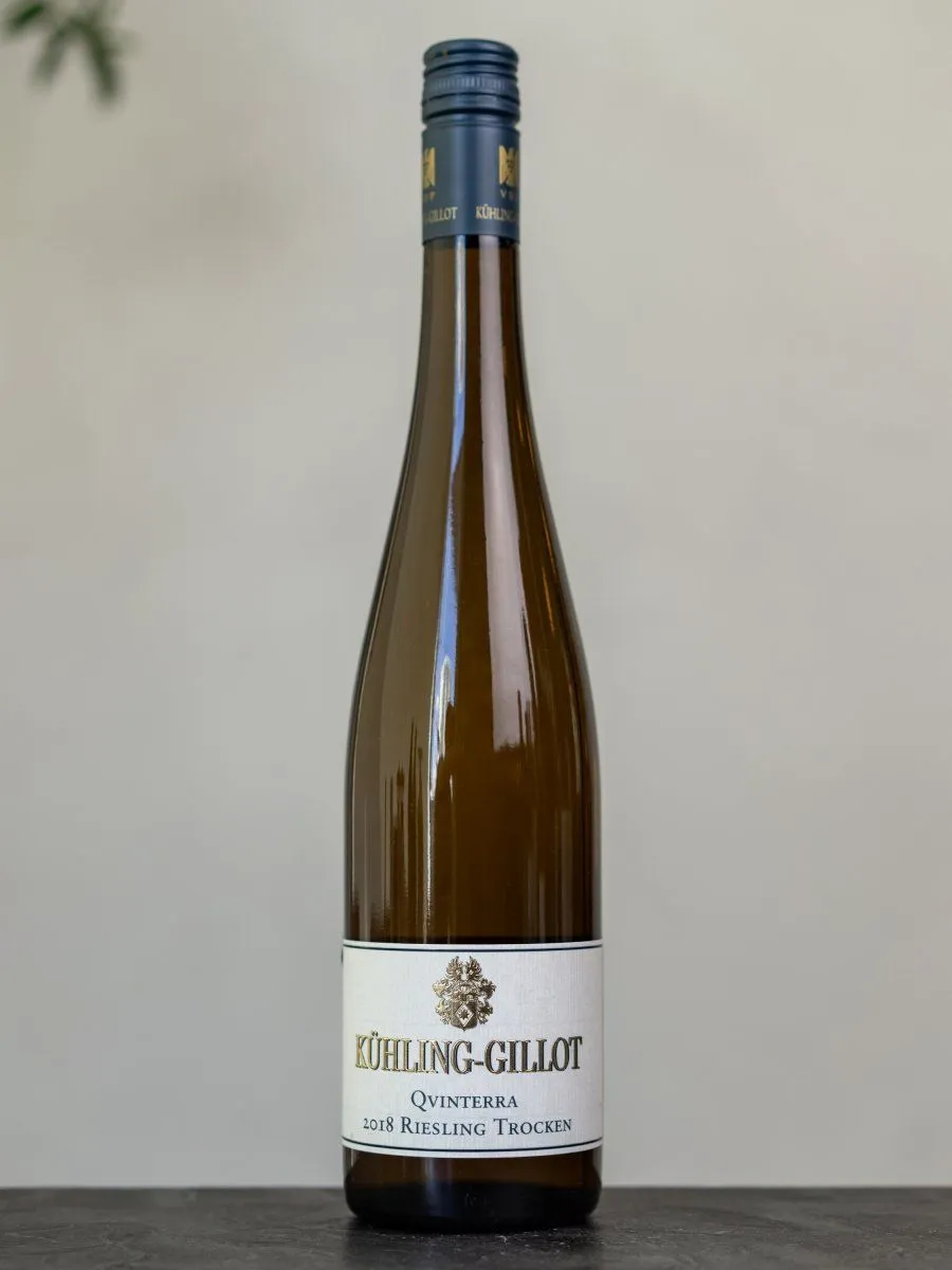 Купить вино Kuhling-Gillot Qvinterra Riesling Trocken в винном ресторане Osteria цена Вино Kuhling-Gillot Qvinterra Riesling Trocken / Кюлинг-Гиллот Квинтера Рислинг Трокен