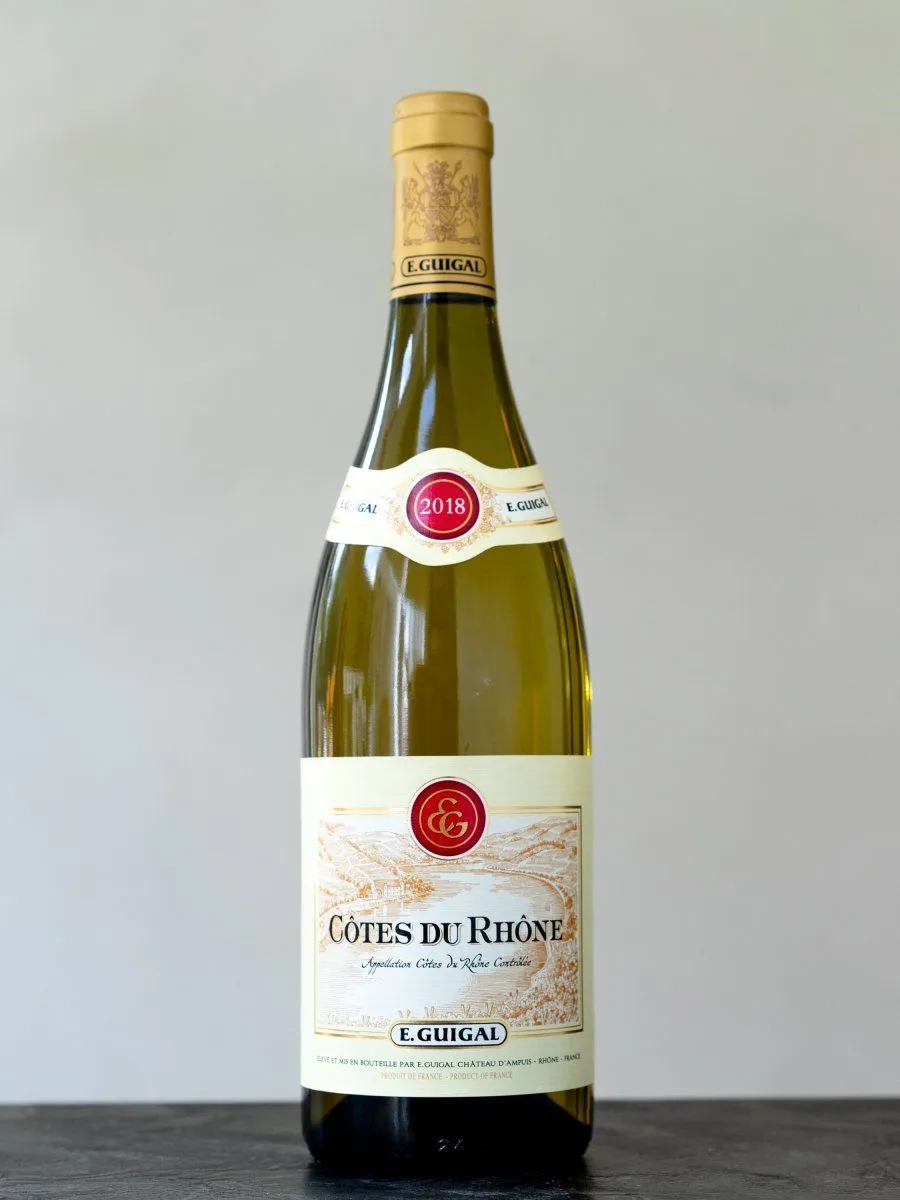 Вино Guigal Cotes du Rhone Blanc / Гигаль Кот Дю Рон Блан