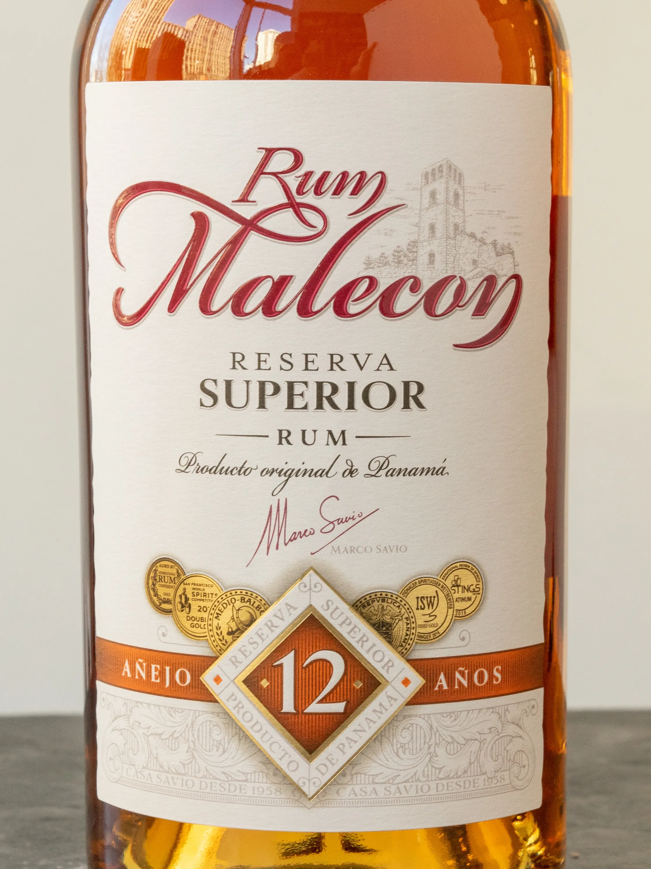 Ром Malecon Reserva Superior 12 anos купить в винном ресторане Остерия Амичи - лучшая цена Ром Malecon Reserva Superior 12 anos / Малекон Ресерва Супериор 12 лет