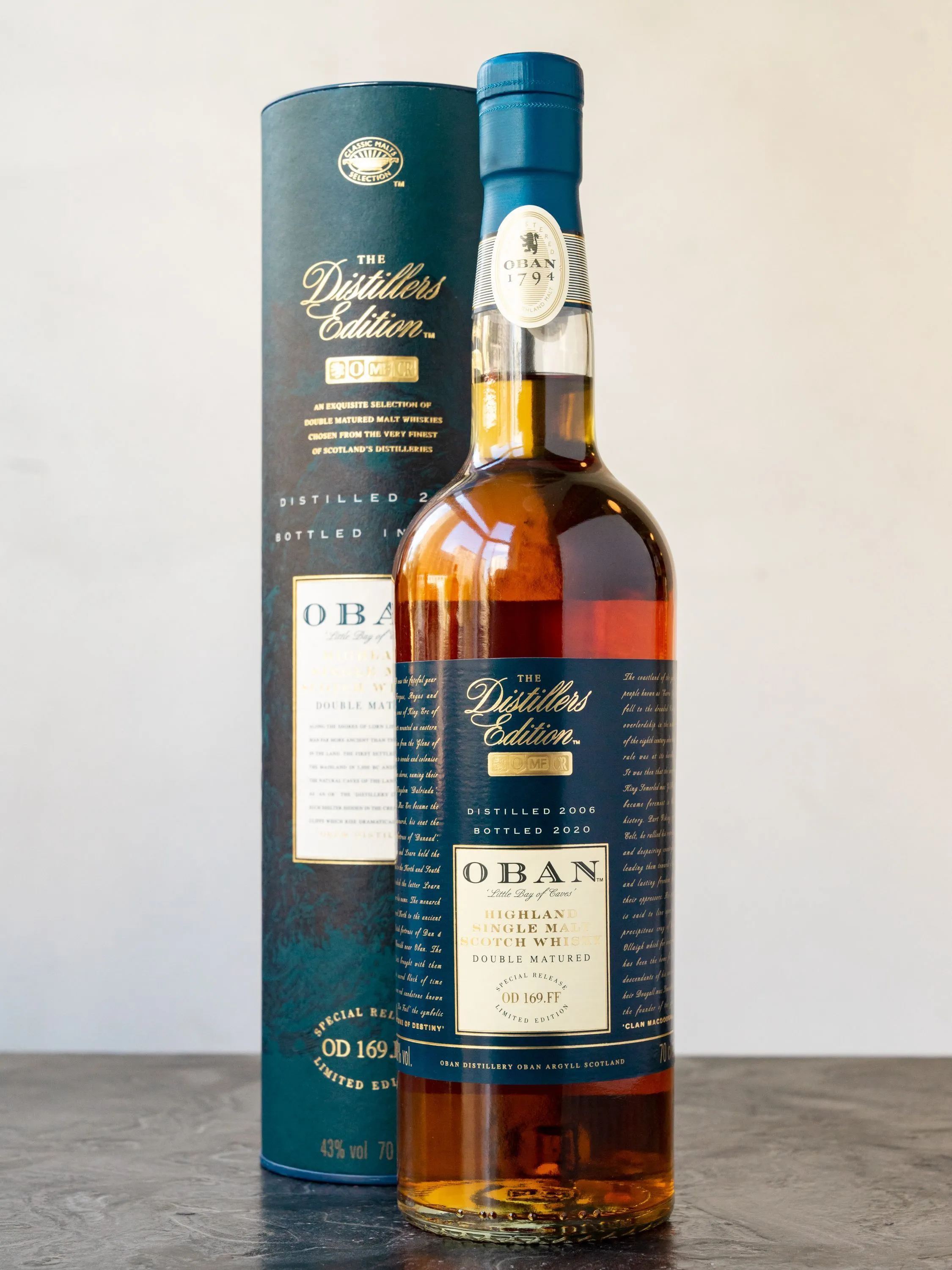 Виски Oban Double aging купить в ресторане Остерия - лучшая цена Виски Oban Double aging / Оубэн Двойная выдержка
