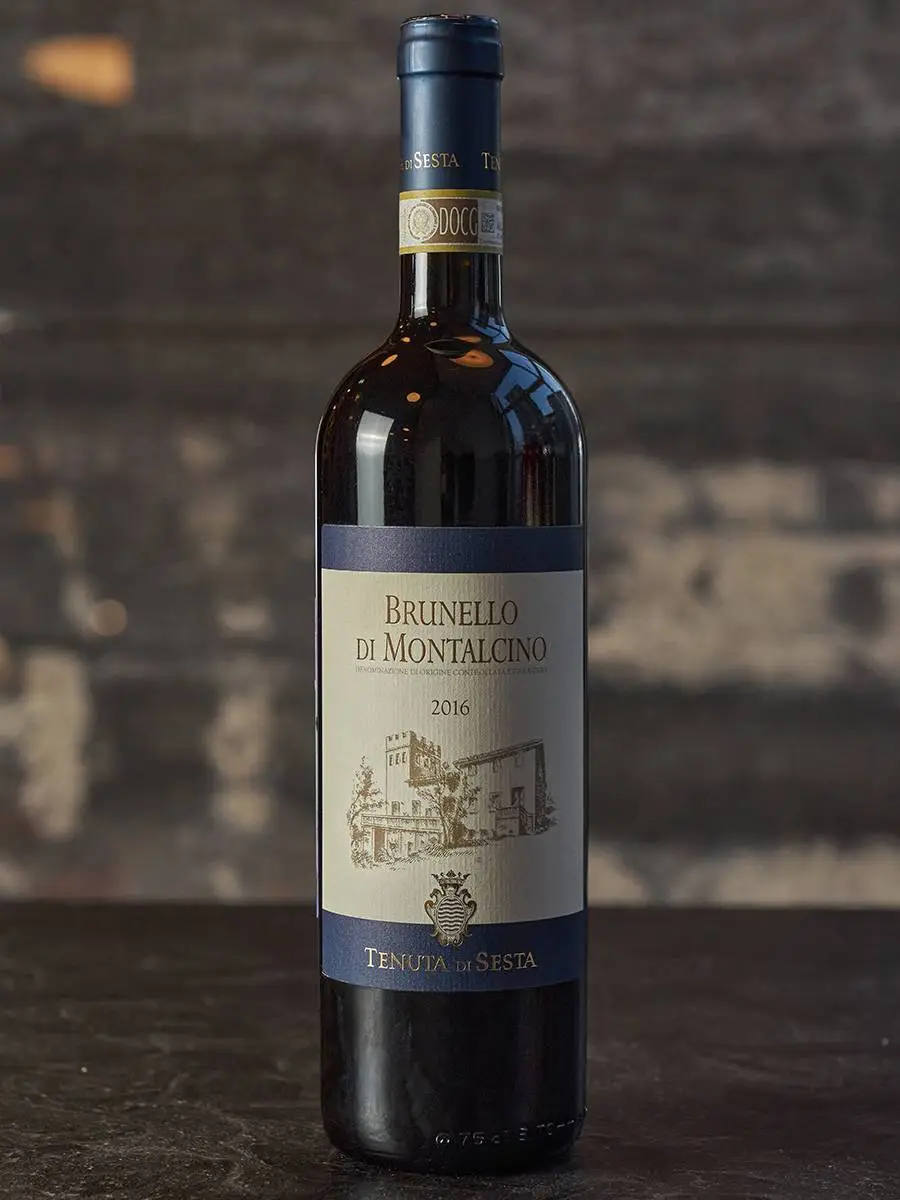 Вино Tenuta Di Sesta Brunello Di Montalcino 2016 купить в винном ресторане Остерия - лучшая цена Вино Tenuta Di Sesta Brunello Di Montalcino 2016 / Тенута ди Сеста Брунелло ди Монтальчино