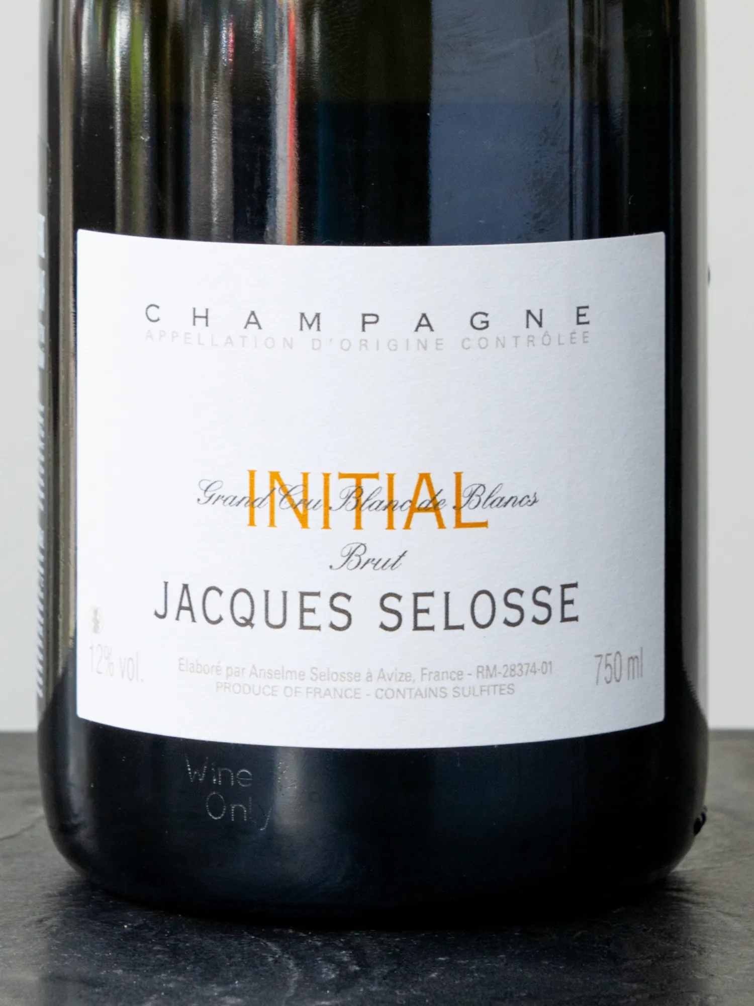 Шампанское Jacques Selosse Initial Grand Cru Blanc de Blancs Brut / Жак Селосс Брют Инисьяль