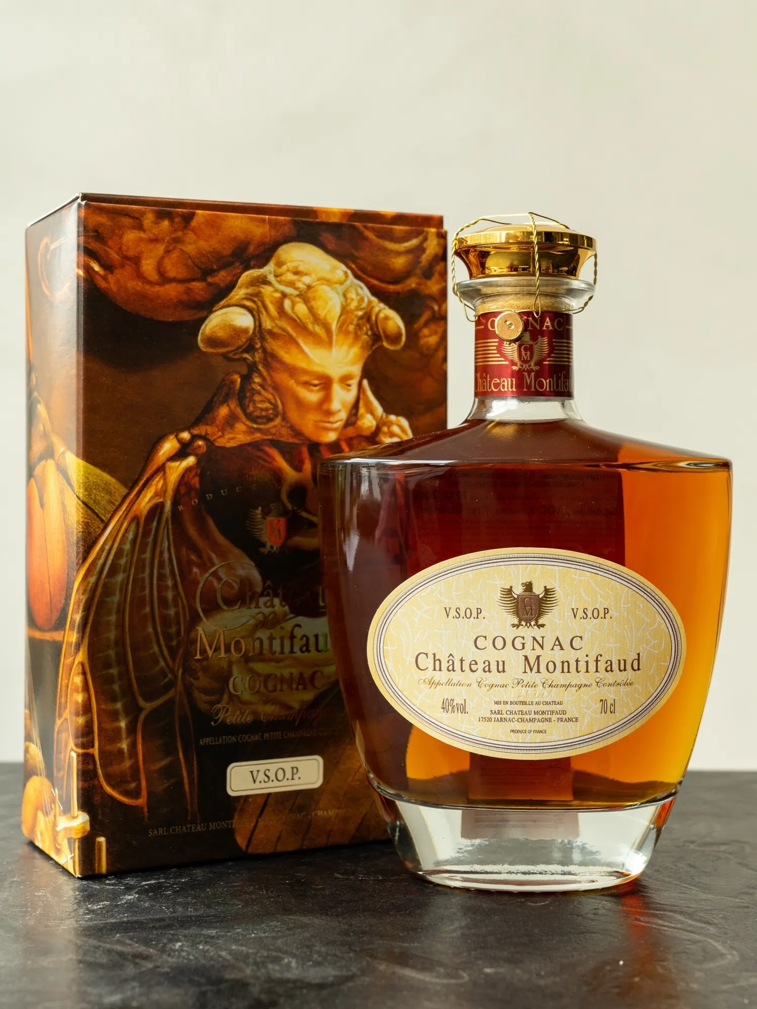 Коньяк Chateau de Montifaud VSOP купить в винном ресторане Остерия Амичи - лучшая цена Коньяк Chateau de Montifaud VSOP / Пти Шампань Шато де Монтифо ВСОП