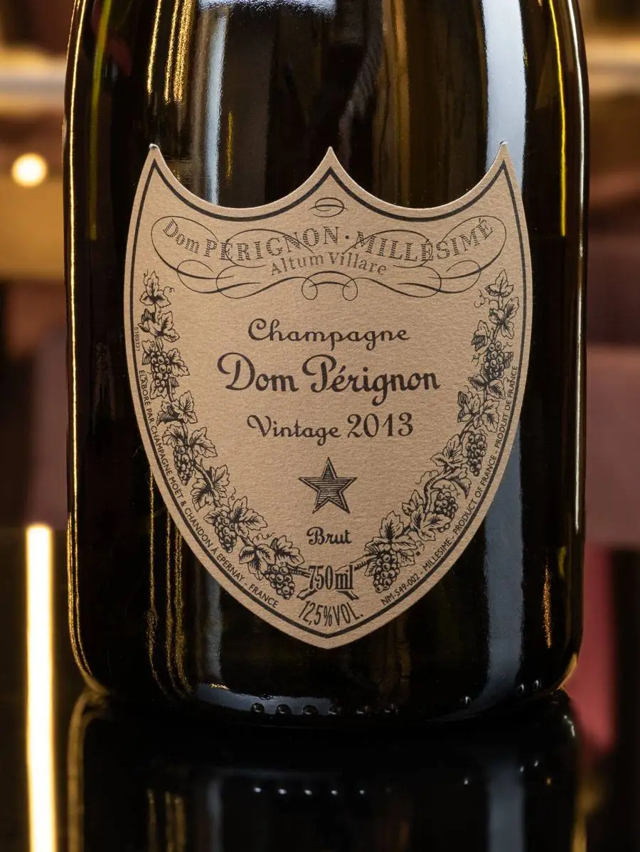 Этикетка Dom Perignon Vintage 2013