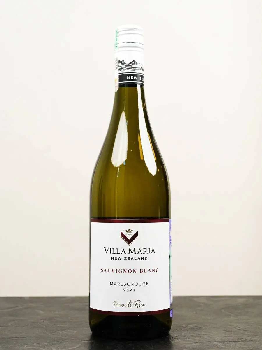 Вино Sauvignon Blanc Marlborough Private Bin Villa Maria купить в винном ресторане Остерия - лучшая цена Вино Sauvignon Blanc Marlborough Private Bin Villa Maria / Совиньон Блан Мальборо Прайват Бин Вилла Мария