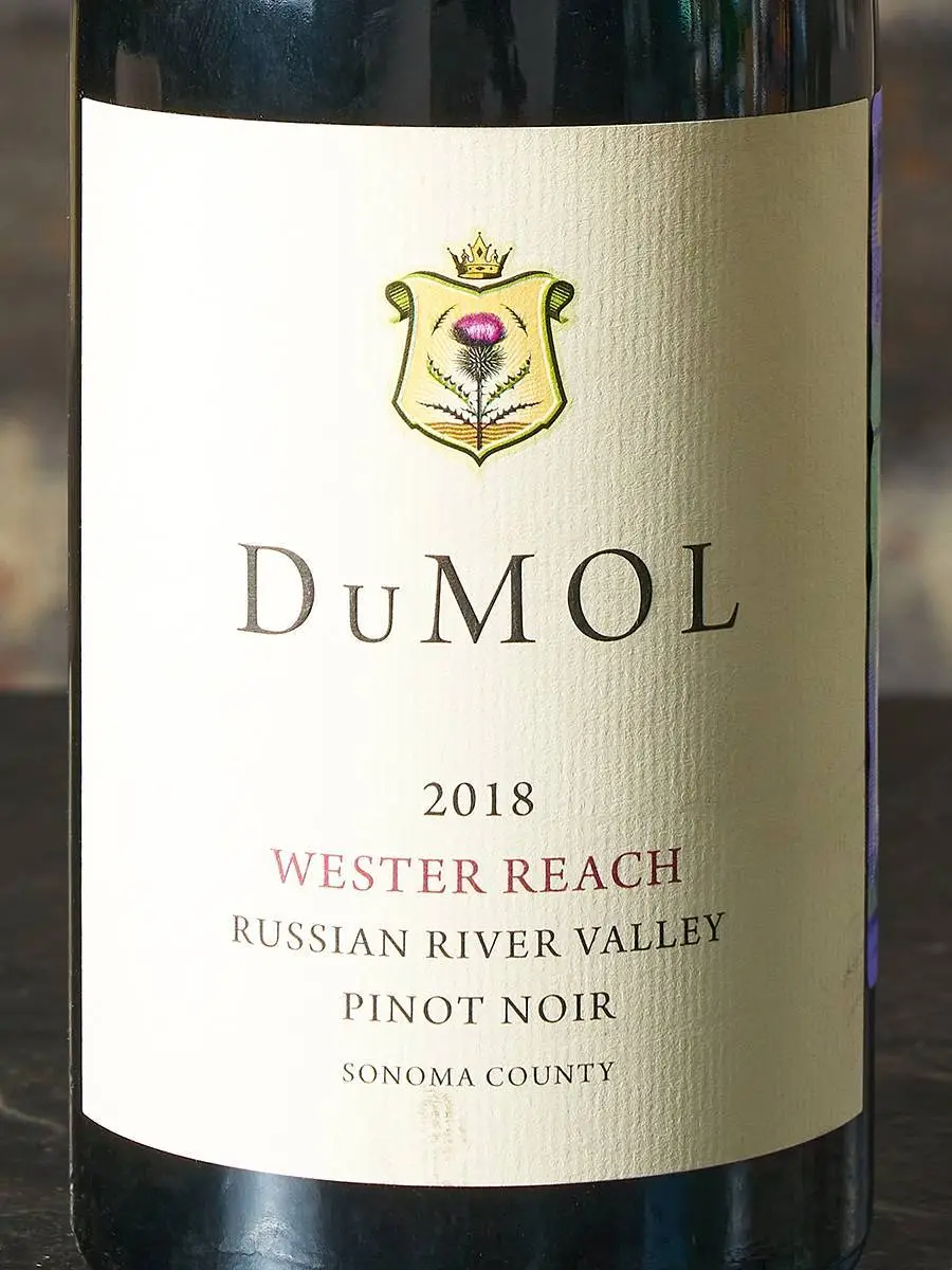 Вино Russian River Valley DuMOL Wester Reach Pinot Noir 2018 / Рашен Ривер Вэлли ДюМОЛ Вестерн Рич Пино