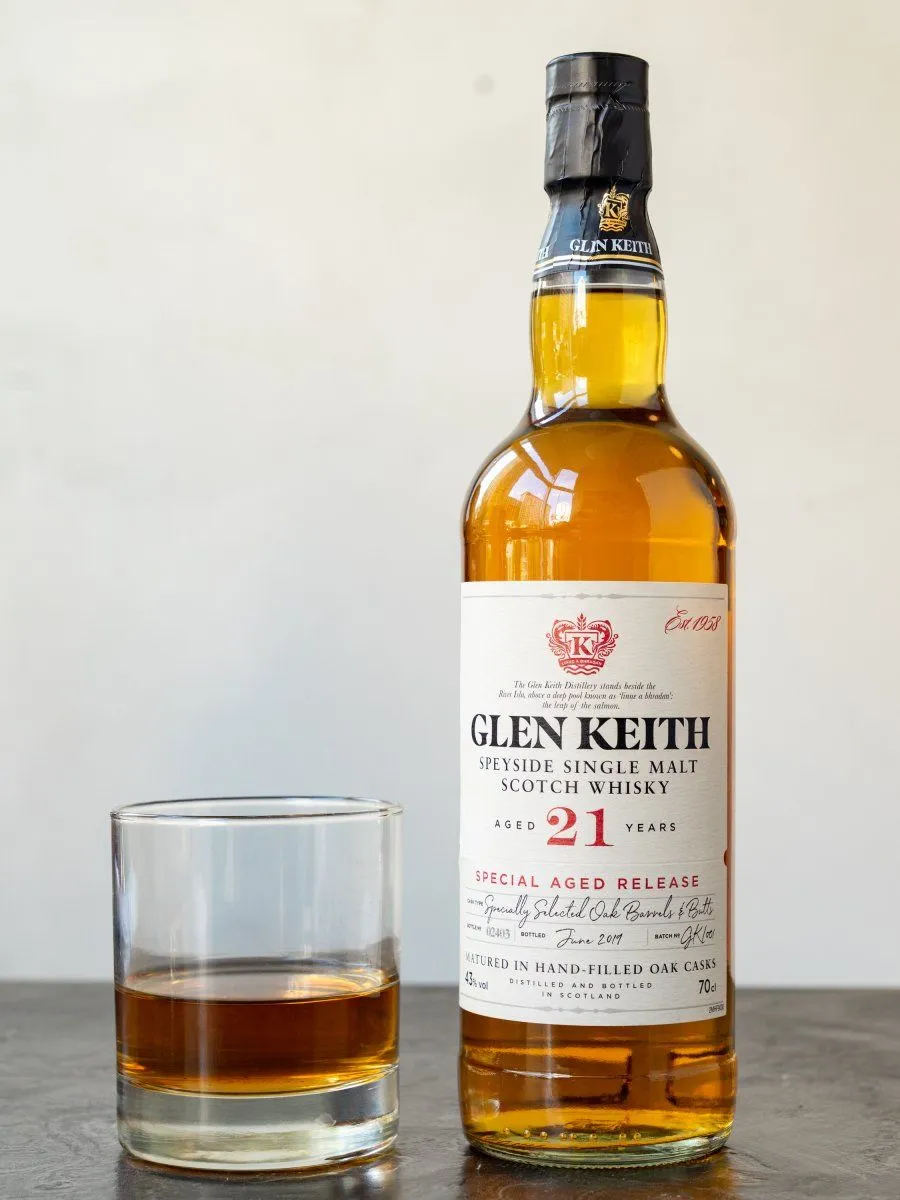 Виски Glen Keith 21 years old / Глен Кит 21 год