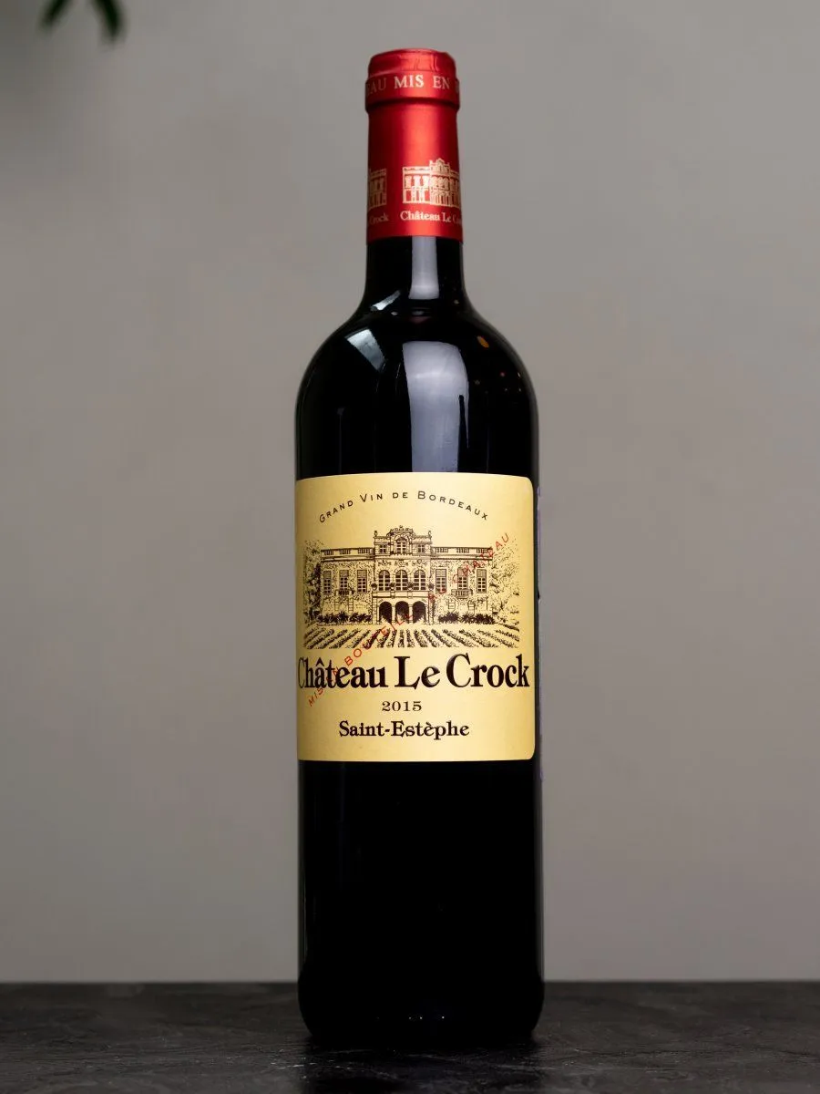 Купить вино Chateau Le Crock Cru Bourgeois в винном ресторане Остерия цена Вино Chateau Le Crock Cru Bourgeois / Шато Ле Крок