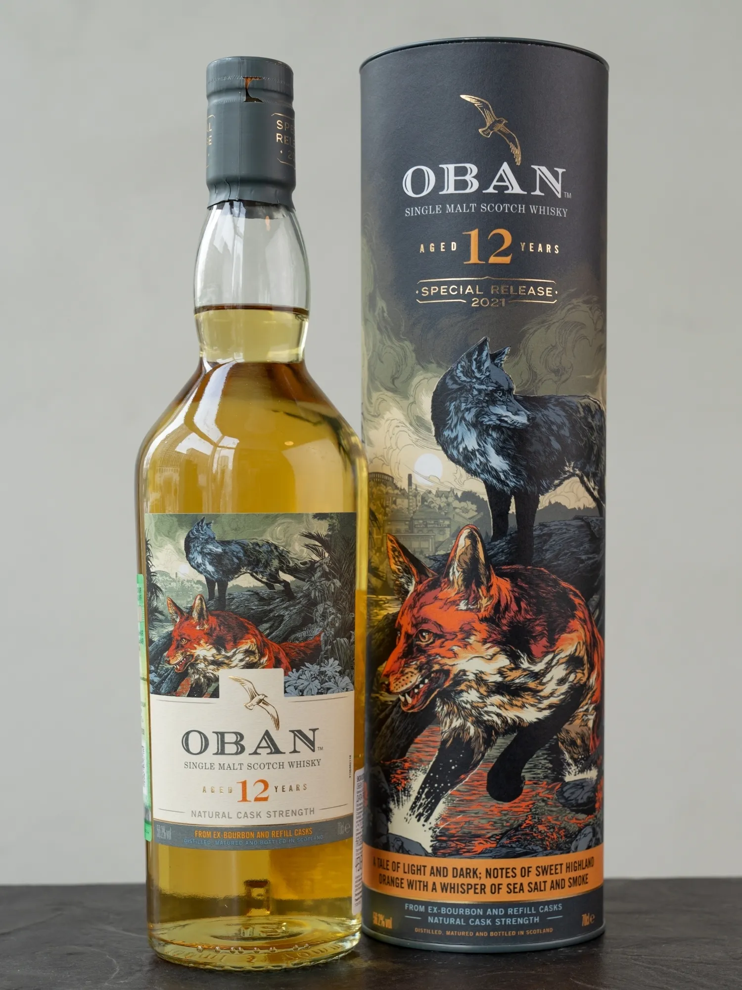 Виски Oban 12 Years Old Special Release купить в ресторане Остерия - лучшая цена Виски Oban 12 Years Old Special Release / Обан 12 лет Спешиал Релиз