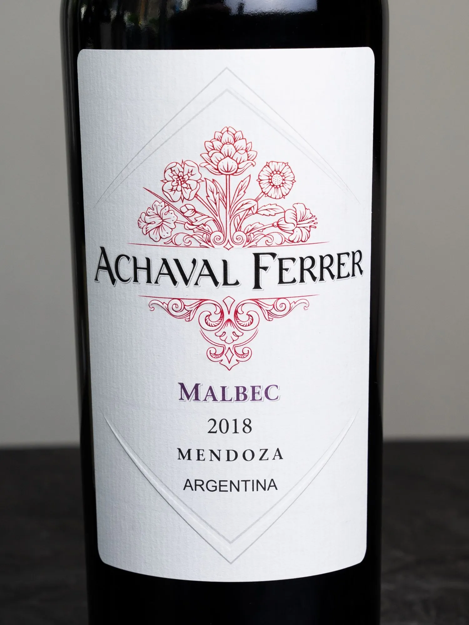 Вино Achaval Ferrer Malbec Mendoza / Ачаваль Феррер Мальбек Мендоса