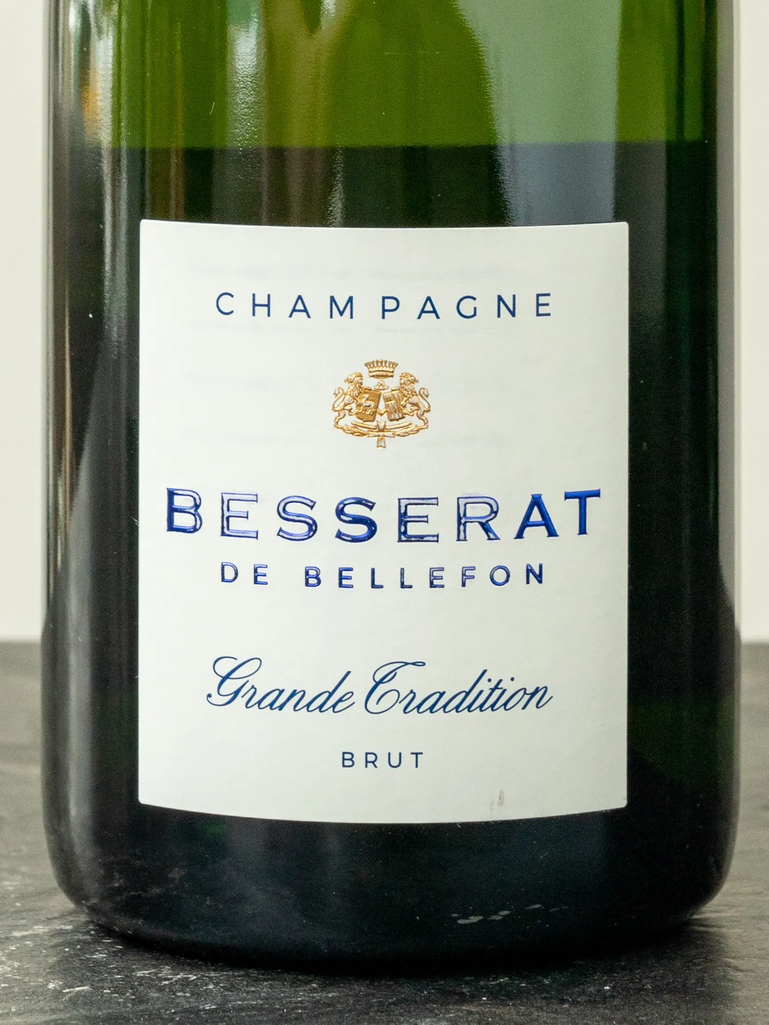 Этикетка Besserat de Bellefon Grande Tradition Brut